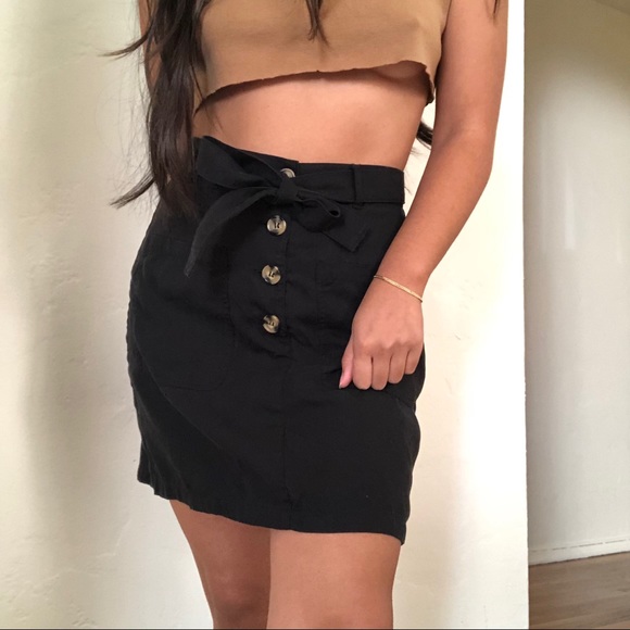 & Other Stories Black Skirt - Picture 1 of 5